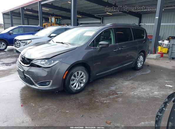 2C4RC1BG1JR185794 2018 CHRYSLER PACIFICA Gray Przód lewy