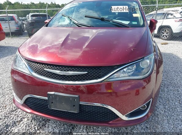 2C4RC1BG1JR211360 2018 CHRYSLER PACIFICA Red Front view