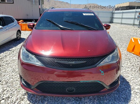 2C4RC1BG1LR110208 2020 CHRYSLER PACIFICA Maroon Front view