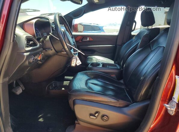 2C4RC1BG1LR110208 2020 CHRYSLER PACIFICA Maroon Front interior view