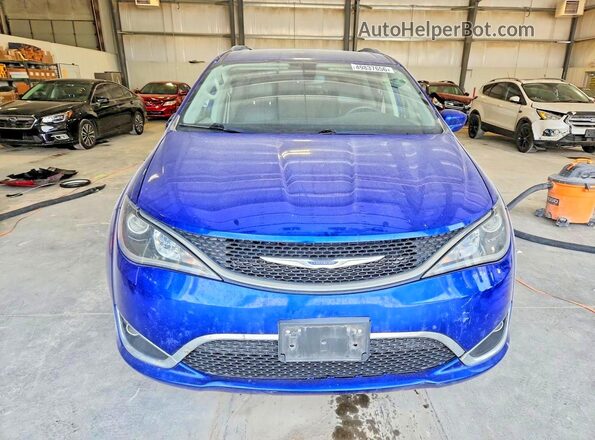 2C4RC1BG1LR269276 2020 CHRYSLER PACIFICA Blue წინა ხედი