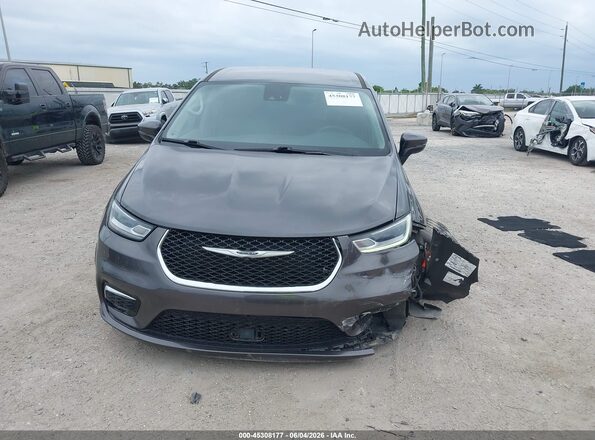 2C4RC1BG1PR502479 2023 CHRYSLER PACIFICA Gray ხელსაწყოთა პანელის ხედი