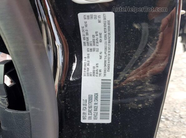 2C4RC1BG1TR280553 2026 CHRYSLER PACIFICA Black VIN կոդի պիտակի տեսք