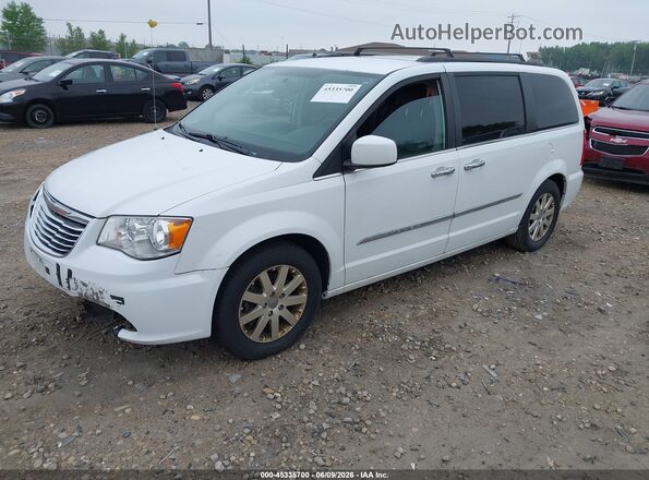 2C4RC1BG2GR111731 2016 CHRYSLER TOWN & COUNTRY White Vista tres cuartos delantera izquierda