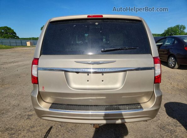 2C4RC1BG2GR174408 2016 CHRYSLER TOWN Beige Вид ззаду