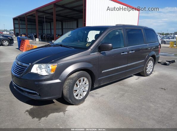 2C4RC1BG2GR194058 2016 CHRYSLER TOWN & COUNTRY Серый Передняя левая четверть