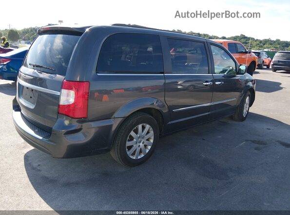 2C4RC1BG2GR194058 2016 CHRYSLER TOWN & COUNTRY Серый Задняя правая четверть