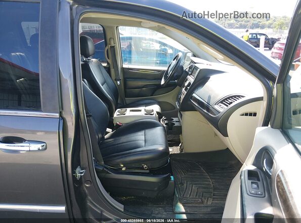 2C4RC1BG2GR194058 2016 CHRYSLER TOWN & COUNTRY Серый Вид салона спереди