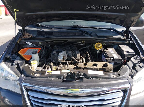 2C4RC1BG2GR194058 2016 CHRYSLER TOWN & COUNTRY Серый Вид сзади