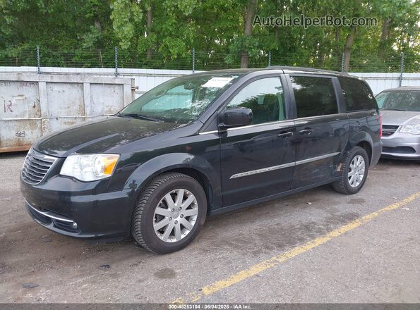2C4RC1BG2GR208654 2016 CHRYSLER TOWN & COUNTRY Black Front left