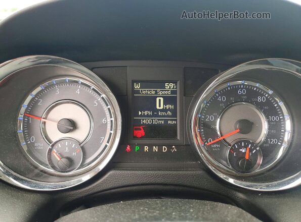 2C4RC1BG2GR233506 2016 CHRYSLER TOWN Серебряный Вид щитка приборов