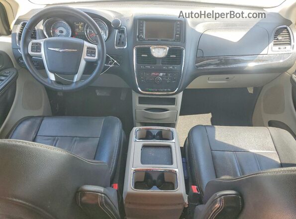 2C4RC1BG2GR279918 2016 CHRYSLER TOWN White წინა პანელის ხედი