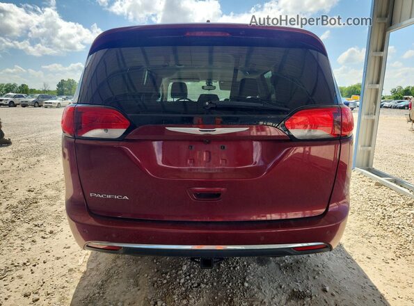 2C4RC1BG2HR542409 2017 CHRYSLER PACIFICA Burgundy Widok z tyłu