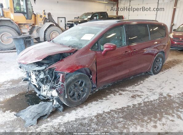 2C4RC1BG2JR194598 2018 CHRYSLER PACIFICA Красный Передняя левая четверть