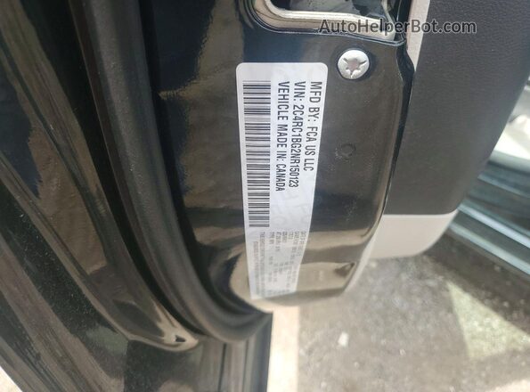 2C4RC1BG2NR150123 2022 CHRYSLER PACIFICA Black VIN sticker view