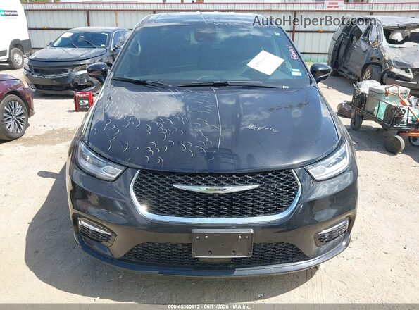 2C4RC1BG2SR585994 2025 CHRYSLER PACIFICA Black Вид щитка приладів