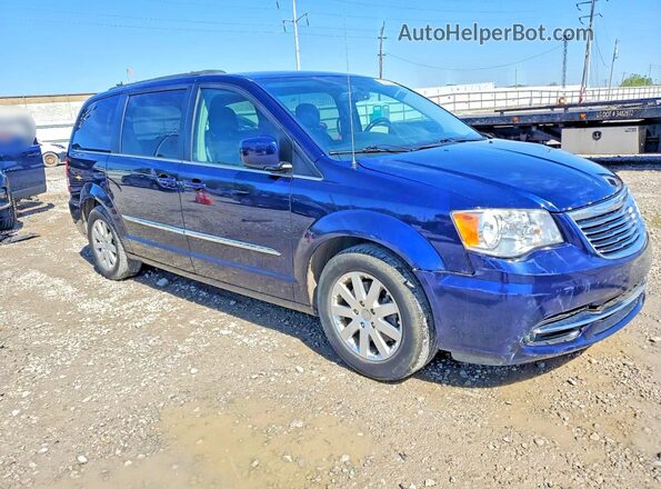 2C4RC1BG3GR110748 2016 CHRYSLER TOWN Blue Առջևի աջ
