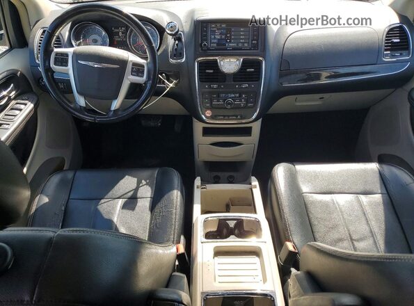 2C4RC1BG3GR110748 2016 CHRYSLER TOWN Blue Առջևի վահանակի տեսք