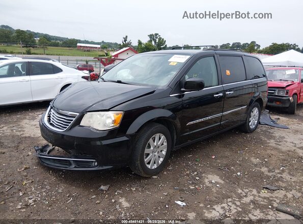 2C4RC1BG3GR260911 2016 CHRYSLER TOWN & COUNTRY Black Передня ліва чверть
