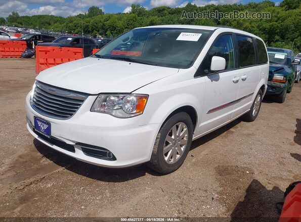 2C4RC1BG3GR280723 2016 CHRYSLER TOWN & COUNTRY White Առջևի ձախ երեք քառորդ տեսարան