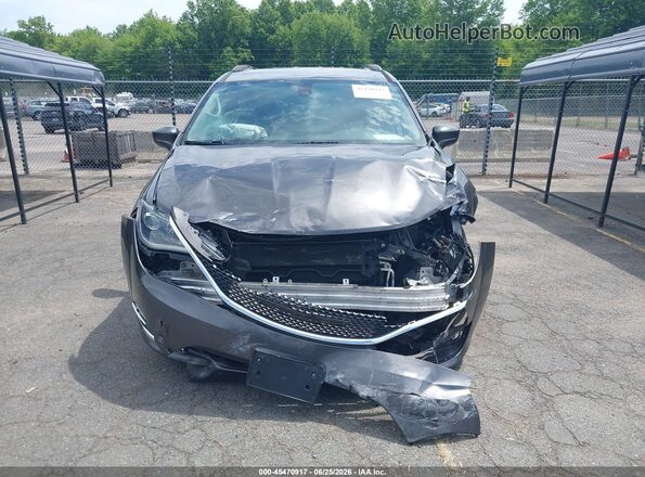 2C4RC1BG3HR831444 2017 CHRYSLER PACIFICA Gray Սարքավորումների վահանակի տեսք