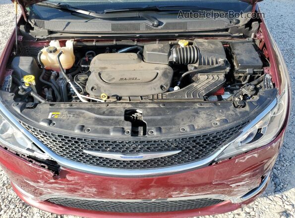 2C4RC1BG3LR283535 2020 CHRYSLER PACIFICA Maroon Շարժիչի բաժամունքի տեսք
