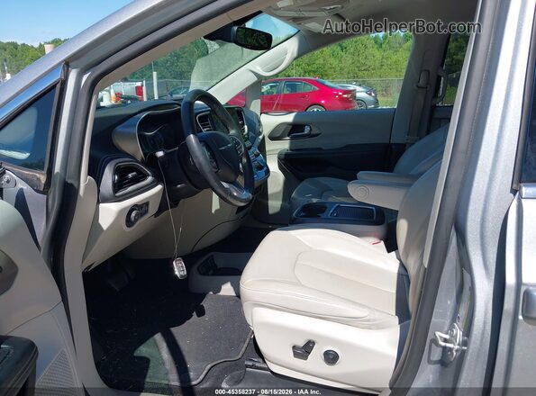 2C4RC1BG3MR576840 2021 CHRYSLER PACIFICA Silver VIN კოდის სტიკერის ხედი