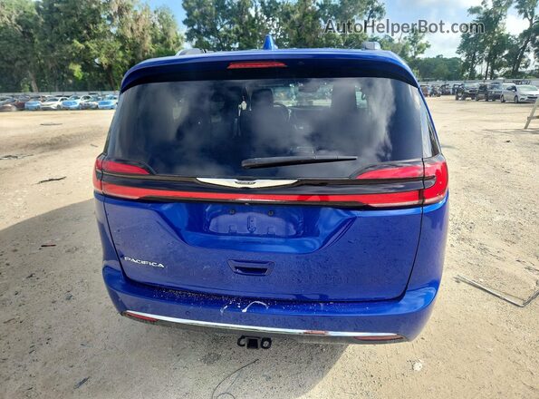 2C4RC1BG3MR589815 2021 CHRYSLER PACIFICA Blue უკანა ხედი
