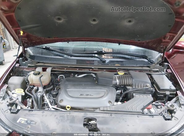 2C4RC1BG3MR598482 2021 CHRYSLER PACIFICA Red Widok z tyłu