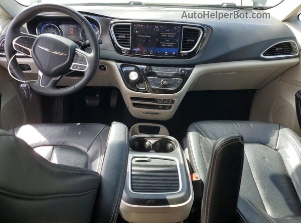 2C4RC1BG3NR112917 2022 CHRYSLER PACIFICA Gray წინა პანელის ხედი