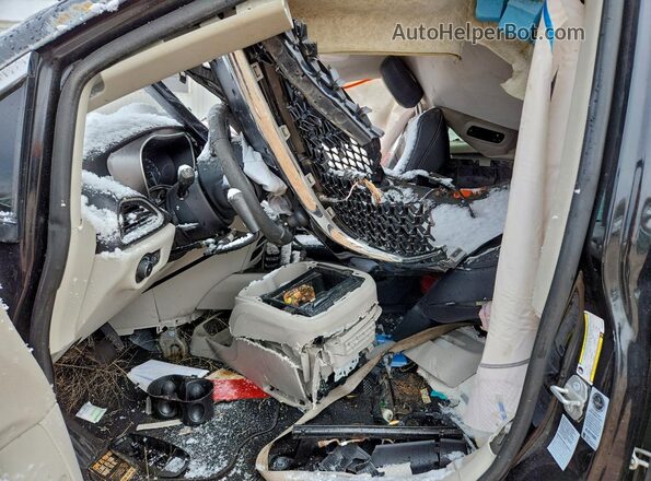 2C4RC1BG3NR125926 2022 CHRYSLER PACIFICA Black Widok wnętrza z przodu