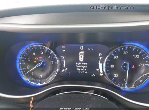 2C4RC1BG3PR536519 2023 CHRYSLER PACIFICA White უკანა სავარძლების ხედი