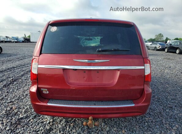 2C4RC1BG4GR110807 2016 CHRYSLER TOWN Maroon Հետևի տեսք