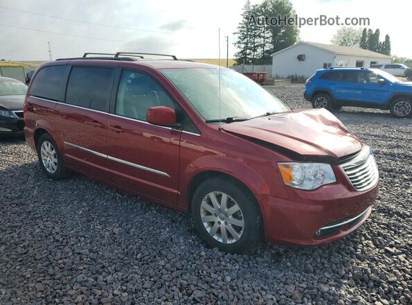 2C4RC1BG4GR110807 2016 CHRYSLER TOWN Maroon Առջևի աջ