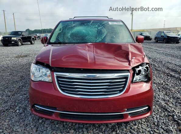 2C4RC1BG4GR110807 2016 CHRYSLER TOWN Maroon Դիմացի տեսք