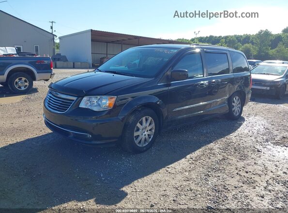 2C4RC1BG4GR239274 2016 CHRYSLER TOWN & COUNTRY Black Передня ліва чверть