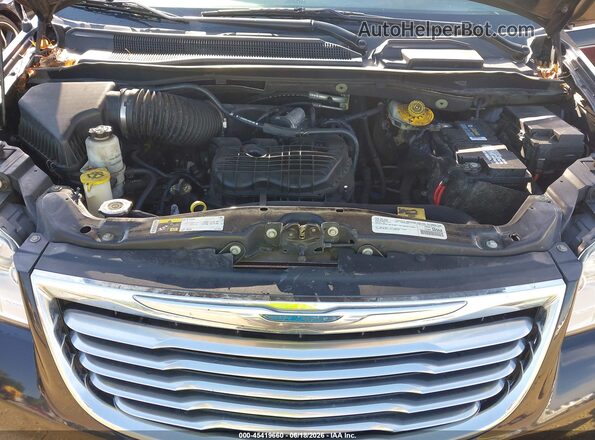 2C4RC1BG4GR239274 2016 CHRYSLER TOWN & COUNTRY Black Вид ззаду