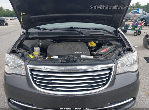2C4RC1BG4GR253188 2016 CHRYSLER TOWN & COUNTRY Gray უკანა ხედი