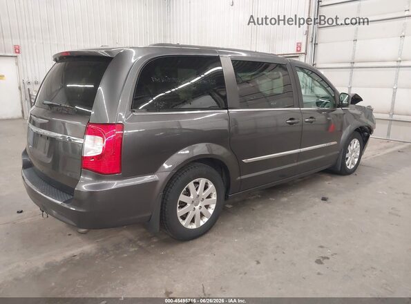 2C4RC1BG4GR288510 2016 CHRYSLER TOWN & COUNTRY Gray Trasero derecho