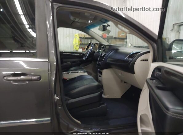 2C4RC1BG4GR288510 2016 CHRYSLER TOWN & COUNTRY Gray Vista interior delantera