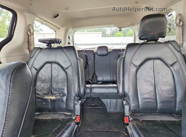 2C4RC1BG4KR633138 2019 CHRYSLER PACIFICA Charcoal უკანა სავარძლების ხედი