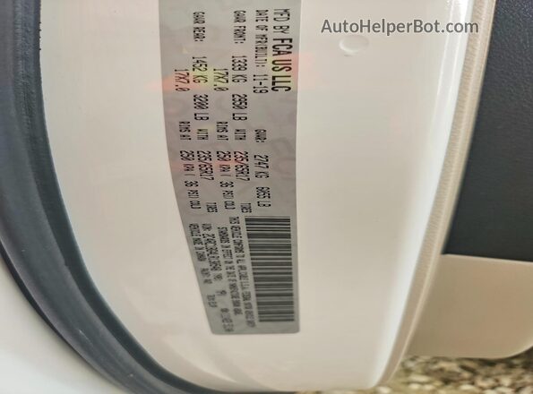 2C4RC1BG4LR130548 2020 CHRYSLER PACIFICA White სალონის 360-გრადუსიანი ხედი