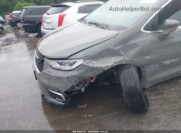 2C4RC1BG4NR190980 2022 CHRYSLER PACIFICA Gray Դիմացի տեսք