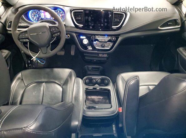 2C4RC1BG4PR504923 2023 CHRYSLER PACIFICA Gray Dashboard view