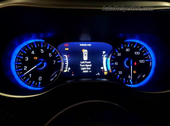 2C4RC1BG4PR504923 2023 CHRYSLER PACIFICA Gray Instrument cluster view