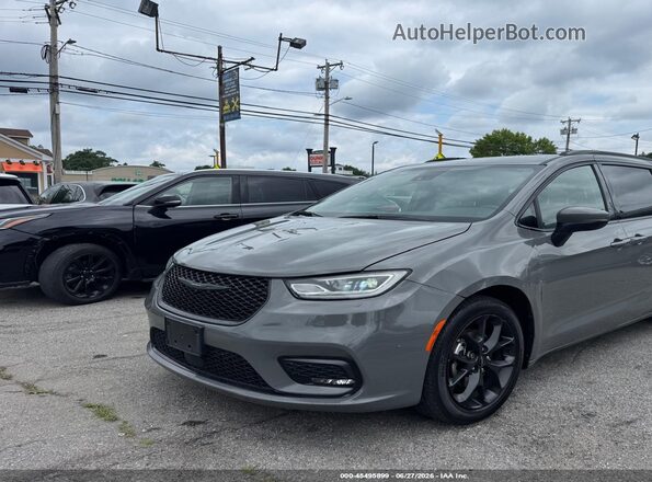 2C4RC1BG4PR516926 2023 CHRYSLER PACIFICA Gray Առջևի ձախ երեք քառորդ տեսարան