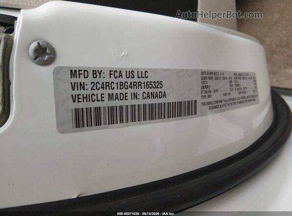 2C4RC1BG4RR165325 2024 CHRYSLER PACIFICA White 