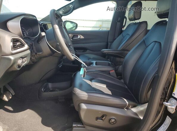 2C4RC1BG4SR553676 2025 CHRYSLER PACIFICA Black Вид салону спереду
