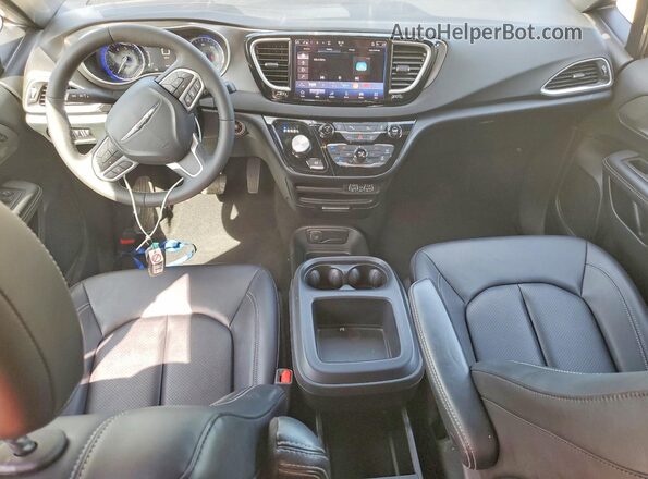 2C4RC1BG4SR553676 2025 CHRYSLER PACIFICA Black Вид панелі приладів