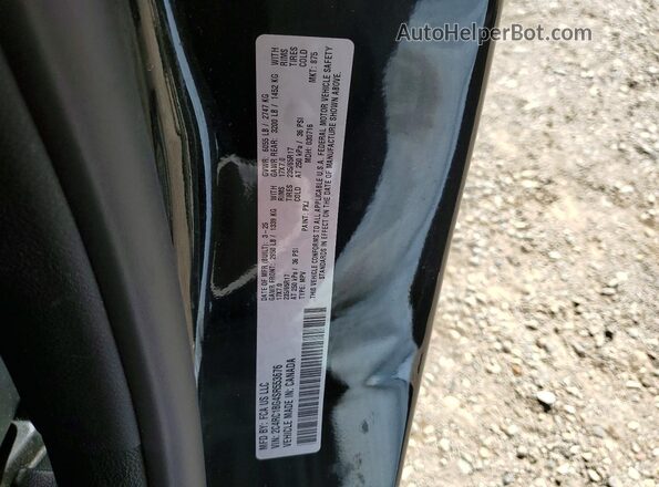 2C4RC1BG4SR553676 2025 CHRYSLER PACIFICA Black Вид наклейки з VIN-кодом